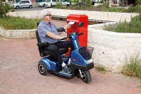 Tříkolový elektrický invalidní skútr AFIKIM BREEZE C3